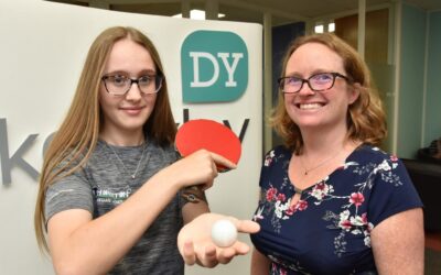 Support for rising table tennis star