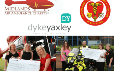 Charity donations add up for Dyke Yaxley
