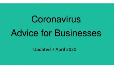 Coronavirus Advice for Businesses >> updated 7 April 2020